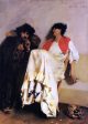 The Sulphur Match by John Singer Sargent - Hand-Painted Oil Painting on Canvas Sale