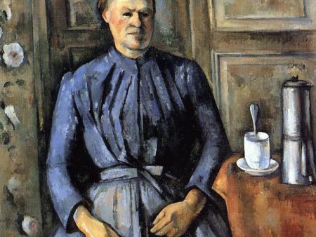 Woman with a Coffeepot by Paul Cezanne - Hand-Painted Oil Painting on Canvas Online Sale