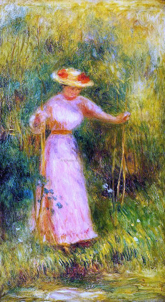 The Swing by Pierre Auguste Renoir - Hand-Painted Oil Painting on Canvas Fashion