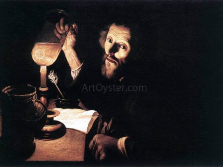 A Doctor Examining Urine by Trophime Bigot - Hand-Painted Oil Painting on Canvas Sale