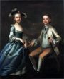 Warner Lewis II and Rebecca Lewis by John Wollaston - Hand-Painted Oil Painting on Canvas For Cheap