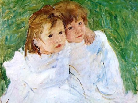 The Sisters by Mary Cassatt - Hand-Painted Oil Painting on Canvas Online Sale