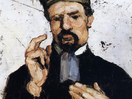 Uncle Dominique as a Lawyer by Paul Cezanne - Hand-Painted Oil Painting on Canvas Discount