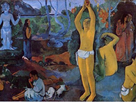 Where do We Come From? What are We Doing? Where are We Going? by Paul Gauguin - Hand-Painted Oil Painting on Canvas Online