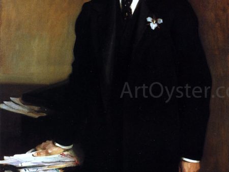 The Right Honourable Joseph Chamberlain by John Singer Sargent - Hand-Painted Oil Painting on Canvas Hot on Sale