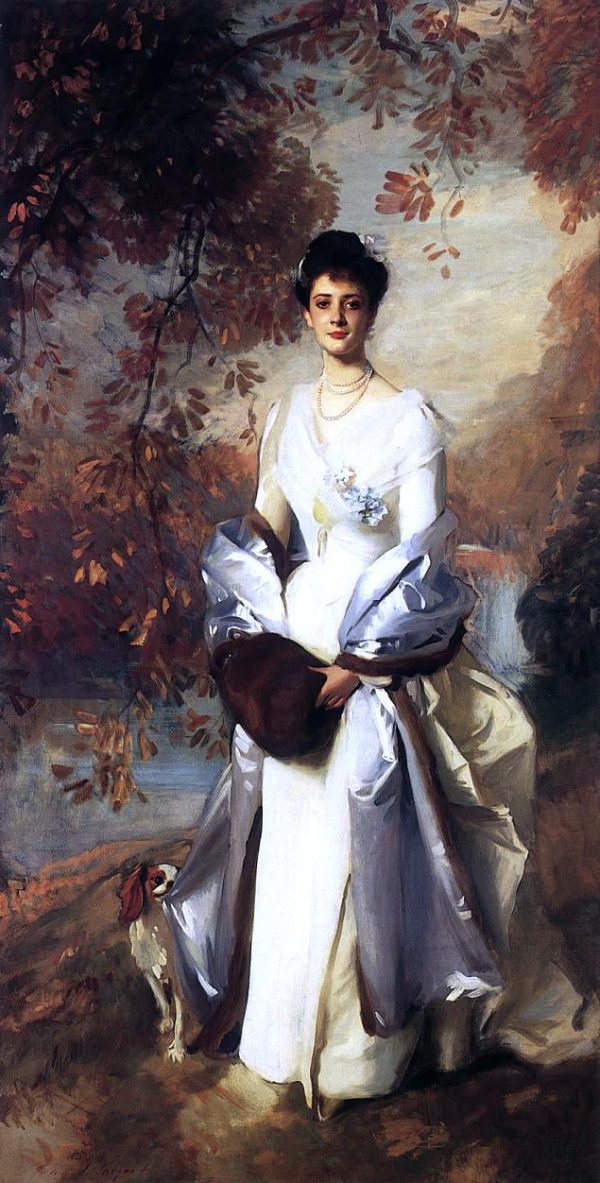 The Honourable Pauline Astor by John Singer Sargent - Hand-Painted Oil Painting on Canvas on Sale