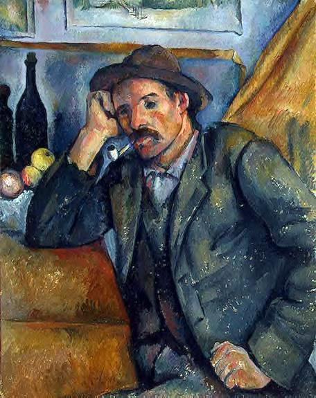 The Smoker by Paul Cezanne - Hand-Painted Oil Painting on Canvas Online