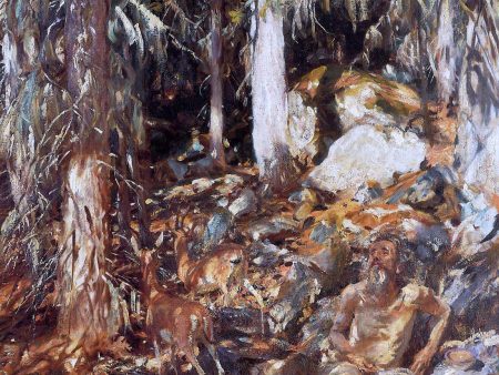 The Hermit by John Singer Sargent - Hand-Painted Oil Painting on Canvas For Cheap