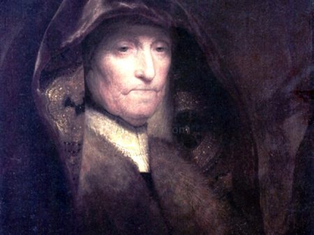 A Bust of an Old Woman (also known as The Artist s Mother) by Rembrandt Van Rijn - Hand-Painted Oil Painting on Canvas Online