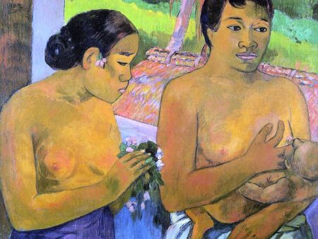 The Offering by Paul Gauguin - Hand-Painted Oil Painting on Canvas Discount