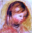 Young Girl by Pierre Auguste Renoir - Hand-Painted Oil Painting on Canvas Discount