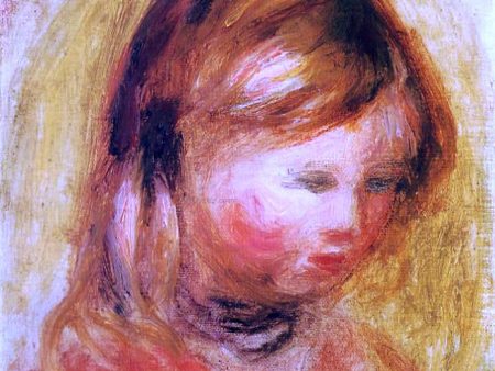 Young Girl by Pierre Auguste Renoir - Hand-Painted Oil Painting on Canvas Discount