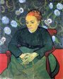 La Berceuse, Portrait of Madame Roulin by Vincent Van Gogh - Hand-Painted Oil Painting on Canvas Discount