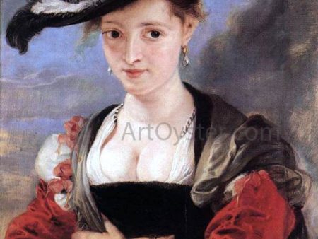 The Straw Hat by Peter Paul Rubens - Hand-Painted Oil Painting on Canvas For Sale