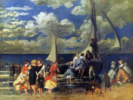 The Return of the Boating Party by Pierre Auguste Renoir - Hand-Painted Oil Painting on Canvas Online Sale