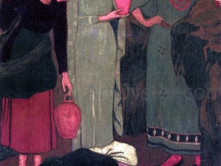 The Wait at the Well by Paul Serusier - Hand-Painted Oil Painting on Canvas Sale