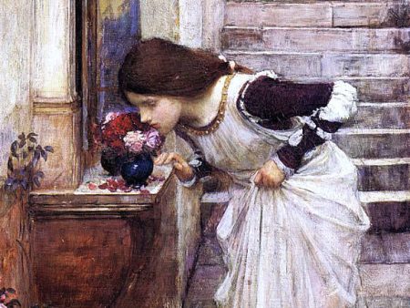 The Shrine by John William Waterhouse - Hand-Painted Oil Painting on Canvas Sale