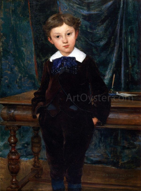 The Little Lord by Jules Bastien-Lepage - Hand-Painted Oil Painting on Canvas Sale