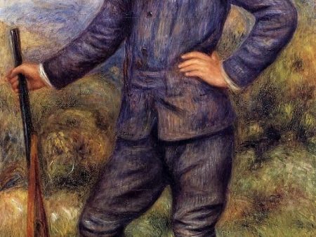 Jean Renoir as a Hunter by Pierre Auguste Renoir - Hand-Painted Oil Painting on Canvas Supply