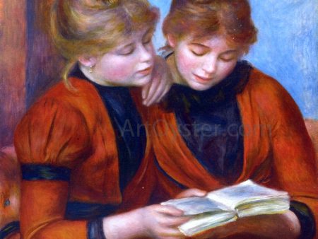 Two Sisters by Pierre Auguste Renoir - Hand-Painted Oil Painting on Canvas Online Sale