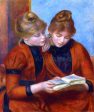 Two Sisters by Pierre Auguste Renoir - Hand-Painted Oil Painting on Canvas Online Sale