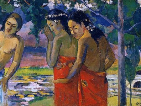 Three Tahitian Women by Paul Gauguin - Hand-Painted Oil Painting on Canvas Supply