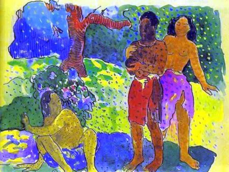 The Messengers of Oro by Paul Gauguin - Hand-Painted Oil Painting on Canvas For Cheap