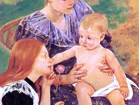 The Family by Mary Cassatt - Hand-Painted Oil Painting on Canvas Supply