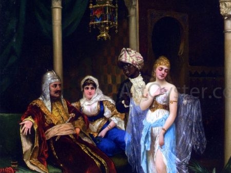 The Rhamazan Bride by Moritz Stifter - Hand-Painted Oil Painting on Canvas Online