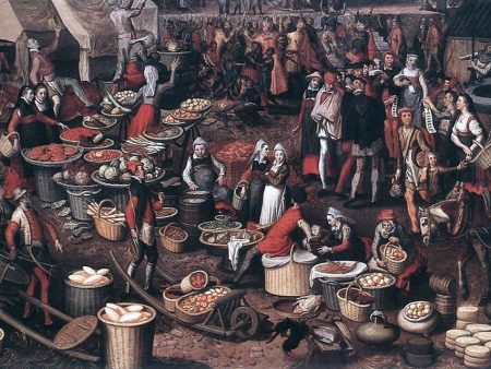 Market Scene by Pieter Aertsen - Hand-Painted Oil Painting on Canvas Supply