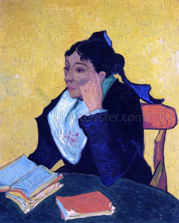 L Arlesienne, Portrait of Madame Ginoux by Vincent Van Gogh - Hand-Painted Oil Painting on Canvas Online Hot Sale