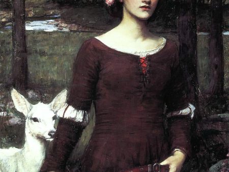 The Lady Clare by John William Waterhouse - Hand-Painted Oil Painting on Canvas Supply