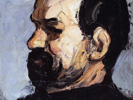 Uncle Dominique in Profile by Paul Cezanne - Hand-Painted Oil Painting on Canvas Sale