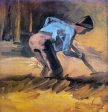 Man Digging by Vincent Van Gogh - Hand-Painted Oil Painting on Canvas For Discount