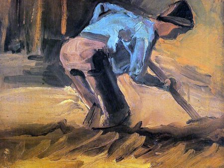 Man Digging by Vincent Van Gogh - Hand-Painted Oil Painting on Canvas For Discount