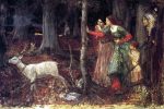 The Mystic Wood by John William Waterhouse - Hand-Painted Oil Painting on Canvas Hot on Sale