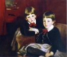 The Sons of Mrs. Malcolm Forbes (also known as The Forbes Brothers) by John Singer Sargent - Hand-Painted Oil Painting on Canvas Online now