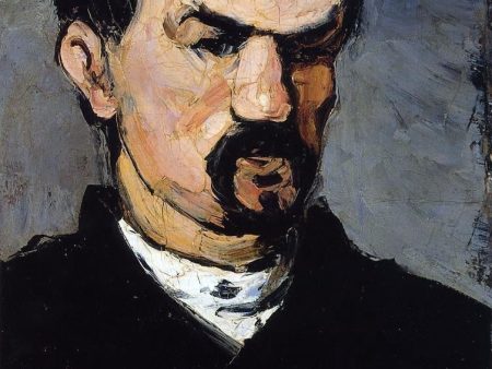 Uncle Dominique by Paul Cezanne - Hand-Painted Oil Painting on Canvas For Cheap