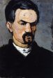 Uncle Dominique by Paul Cezanne - Hand-Painted Oil Painting on Canvas For Cheap