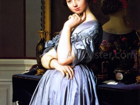 Vicomtesse Louise-Albertine d Hausonville by Jean-Auguste-Dominique Ingres - Hand-Painted Oil Painting on Canvas Discount