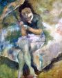 Woman with a Parasol by Jules Pascin - Hand-Painted Oil Painting on Canvas Online Sale