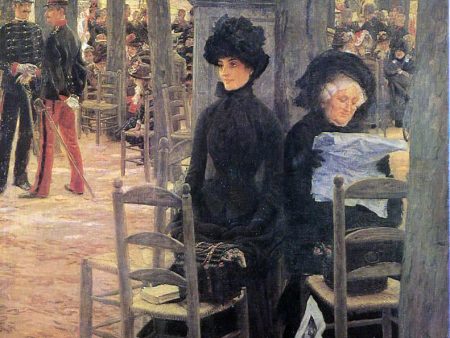 Without a Dowry (also known as Sunday in the Luxembourg Gardens) by James Tissot - Hand-Painted Oil Painting on Canvas For Cheap