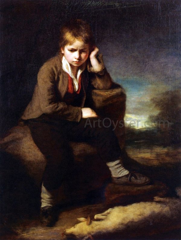 The Shepherd Boy by John Opie - Hand-Painted Oil Painting on Canvas Supply