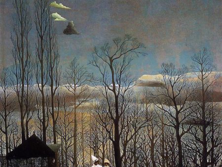 A Carnival Evening by Henri Rousseau - Hand-Painted Oil Painting on Canvas For Cheap