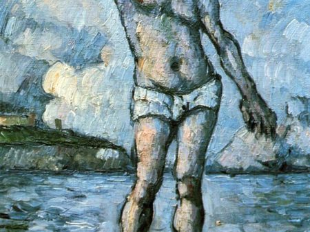 Man Standing, Arms Extended by Paul Cezanne - Hand-Painted Oil Painting on Canvas For Sale