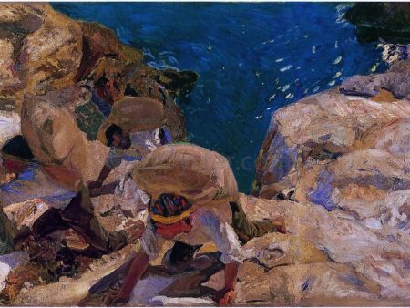 The Smugglers by Joaquin Sorolla Y Bastida - Hand-Painted Oil Painting on Canvas Cheap