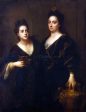 Two Actresses by Jean-Baptiste Santerre - Hand-Painted Oil Painting on Canvas Online