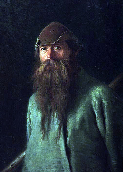 Woodsman by Ivan Nikolaevich Kramskoy - Hand-Painted Oil Painting on Canvas Online Hot Sale