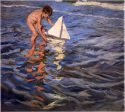 The Young Yachtsman by Joaquin Sorolla Y Bastida - Hand-Painted Oil Painting on Canvas For Cheap