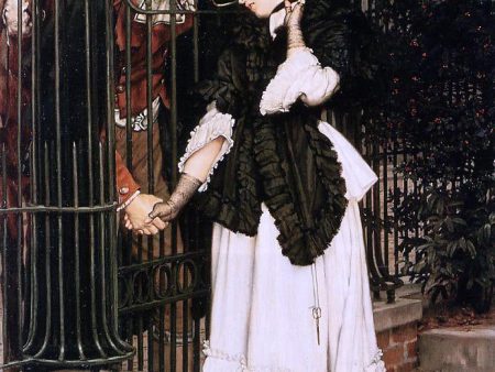 The Farewell by James Tissot - Hand-Painted Oil Painting on Canvas Fashion